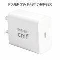 CMF 33w Type C Rapid Fast Charger Adapter Compatible With CMF Phone 1, Nothing Phone 1 2 2a 2a Plus. 