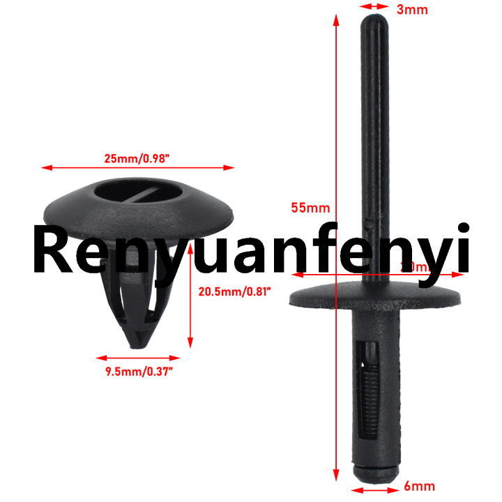 Renyuan%20%E3%80%90Recently%20LoLular%E3%80%9120pcs%20Car%20Bumper%20Clips%20Expansion%20Blind%20Rivets%20Door%20Side%20Fifty%20percent%20discount%20Sill%20Skirt%20Trim%20Rocker%20Molding%20Clip%20For%20Bmw%20X1%20X3%20X5%20X6%20Mini%2051777171003%20-%20Image%204