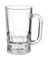 Transparent Plain Glass Beer Mug 335ML - Set Of 6. 