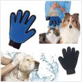 Pet Grooming Gloves  5 Finger Deshedding Glove, for Easy Pet Grooming. 