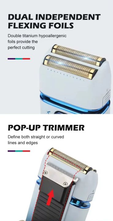 VGR%20V-362%20SUPER%20TRIM%20Foil%20Shaver%20For%20Men%20%7C%20Titanium%20Dual%20Foils%20%7C%202%20Speeds%20(7000/7500%20RPM)%20%7C%20IPX-6%20Waterproof%20%7C%20Rechargeable%20Beard%20Shaver%20Razor%20%7C%20LED%20Display%20%7C%20Travel%20Lock%20-%20Image%207