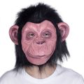 Props: Halloween, Full Face, Animal Mask, Gorilla Ape, Latex, Hairy Monkey, Black Rubber Face Mask, Funny Headgear, Role Play. 
