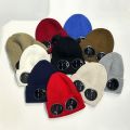Luxury Garros Sports Outdoor Knitted Windproof Winter Men's Hats, Face Covers, Ski Warm Hats, Women's Glasses, Beanies, Ear Protectors, Cold Hats. 