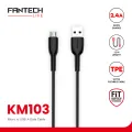 FANTECH USB Cable Micro Android 120CM Fast Charging 2.4A - KM103. 