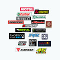 Racing Sticker Pack for Bike, Car, Laptop, Cycle, Helmet, Wallet, Freeze water proof 19 pcs - Decorative Stickers |. 