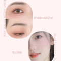 HOT BeliefMelief New style Rabbit Macaron Blush Powder With Puff Cute Pink Peach Blusher Makeup Palette Soft Mist Cheek Rouge Face Contour Makeup Maquiagem. 