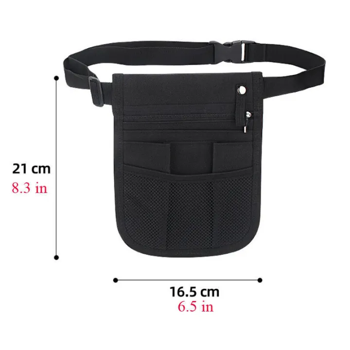 Bizzy%20Medical%20Nurse%20Waist%20Bag,%20Multiple%20Pocket%20Women's%20Nurse%20Tool%20Belt,%20Work%20Supplies%20Nurse%20Bag%20Belt%20Bag%20Storage%20Bag,%20Multi%20Layer%20Nurs%20-%20Image%203