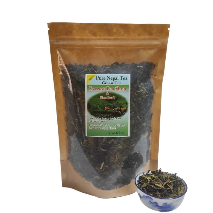 100% Organic Nepali Green Tea | Available in 50gm,100gm , 250gm, 1kg ...