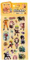 Naruto Anime Chibi Character Stickers. 