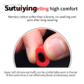 Sutuiying 2025 Anrushide Memory Cotton Earphones Inserted Into The Ear For Sound Insulation Fashion And Noise Reduction Slow Return Earmuffs 4 5mm Inner Hole. 