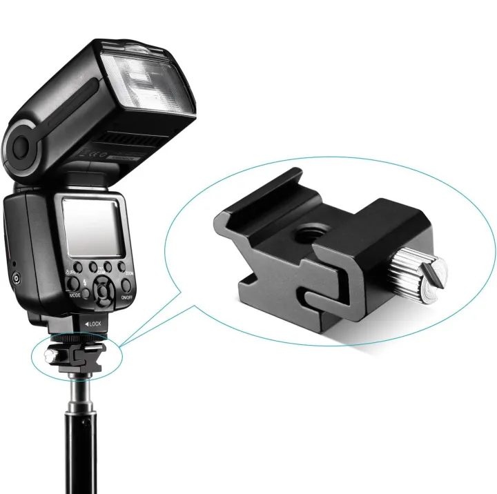 1/4” Cold Shoe Mount Adapter For Camera | Daraz.com.np