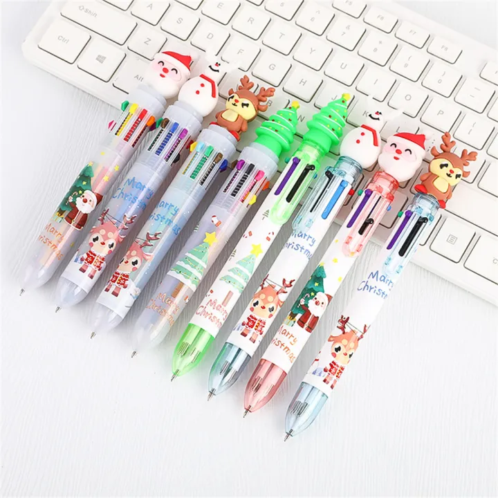 Pen%20Christmas%20Gift%20Pen%20Student%20Plastic%20Pen%20School%20Office%20Supplies%200.5mm%20Cute%20Cartoon%206/10%20Colors%20Ballpoint%20-%20Image%206