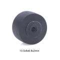 New specials 1Pc 13.5x8x6.8x2mm Rubber Pinch Roller Belt Wheel For Tape Recorder Deck Cassette Movement Radio Audio Drive Player Accessories@#A JUE. 