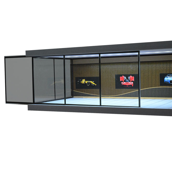 Diorama%201/64%20Scale%20Car%20Garage%20Model%20LED%20Lighting%20City%20Street%20View%20Car%20Parking%20Lot%20Model%20Car%20Showroom%20Scene%20Model%20Display%20Collection%20Toy%20Gift%20-%20Image%208