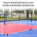 3.1/4.1/5.1/6.1m Professional Sport Training Standard Badminton Net Volleyball Net Easy Setup Outdoor Tennis Mesh Net Exercise. 