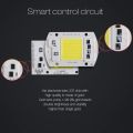 AC 220V 50W High Power LED COB Chip with Smart IC Driver, Integrated SMD LED COB Light Source For DIY Spotlight & Flood Light. 