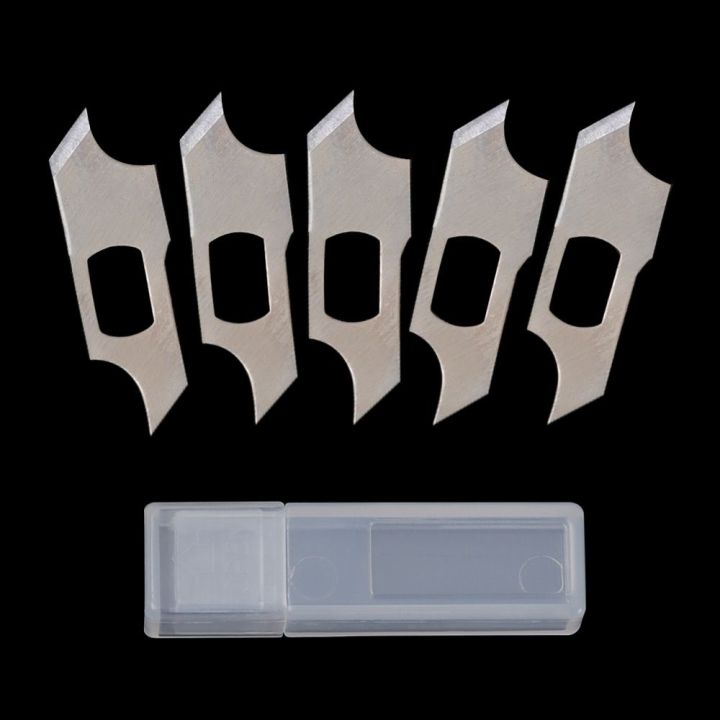 5pcs/set%20Metal%20Non-Slip%20Hand%20Tools%20Scalpel%20Knife%20Parts%20PCB%20Repair%2010pcs%20Blades%20Cutter%20Craft%20Knives%20-%20Image%204