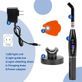 1 Piece Curing Light Newest Rechargeable Kits for LED Curing Lighting Light Lamp US Plug. 