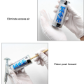 -80CC Mini-Hand-Pressed Manual Butter Injection Pump Portable Oil Injection Pump for Automobile Grease Injector. 