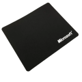 Black Square Shaped Plain Mouse Pad. 