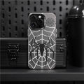 Red Black Spider Battle Suit Phone Case Compatible for IPhone 15 11 12 13 14 7 8 Pro Max XR X XS Max Soft Shockproof Cover. 