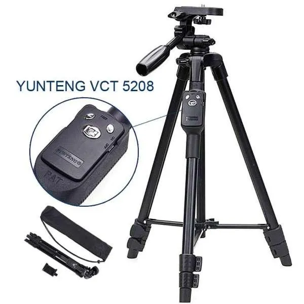 Yunteng%20Vct-5208%20Tripod%20Stand%20With%20Remote%20-%20Image%203