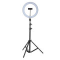 LED Selfie Ring Light Set 210 CM Tripod And Phone Holer Dimmable LED Ring Lamp Photo Video Camera Phone Light Ringlight For Live YouTube Fill Light. 