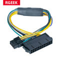 24 Pin to 8 Pin ATX PSU Power Adapter Cable Compatible with DELL Optiplex 3020 7020 9020 Precision T1700 12-inch(30cm). 