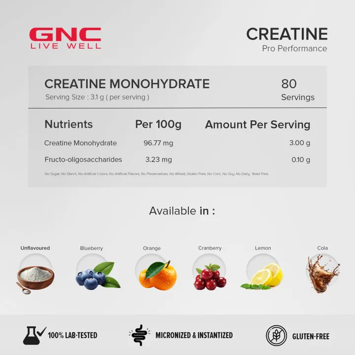 GNC%20Creatine%20Monohydrate%203000mg-%20250g%20(80%20Servings)%20With%20Micronized%20For%20Faster%20Absorption,%20Boost%20Energy,%20Muscle%20Volume%20&%20Performance%20-%20Image%205
