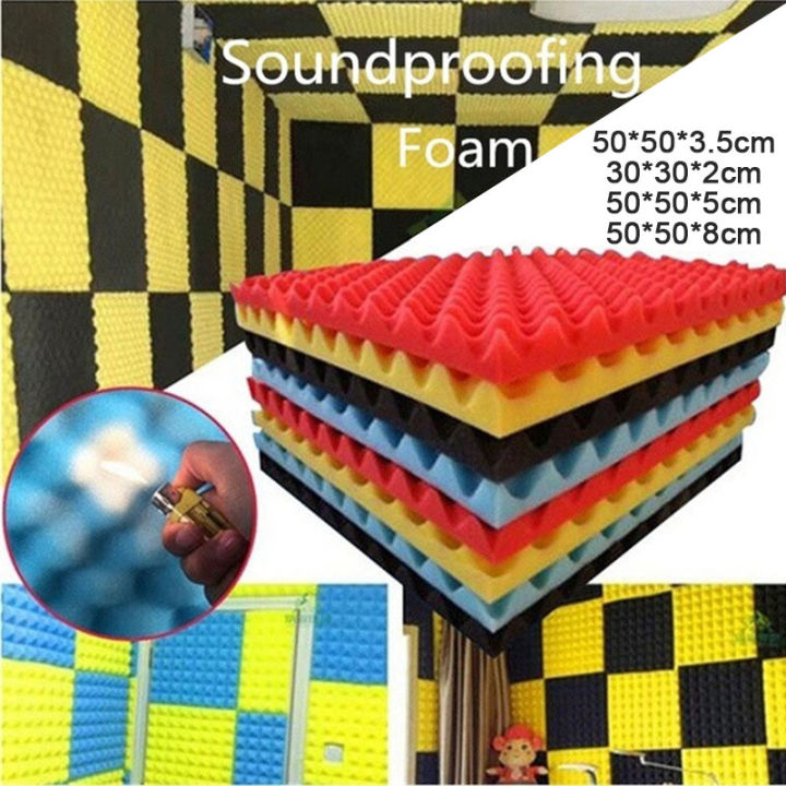 Soundproofing Store Soundproofing Foam Acoustic Wall Panel Sound Insulation Foam Studio ...