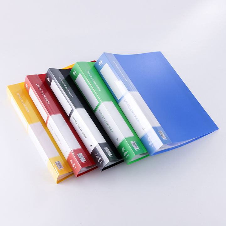 A4 Size Display Book / Clear Book Presentation File - 1 Pcs | Daraz.com.np
