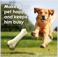 Purepet Chew Bone For Dogs - 4 inches, 160g. 