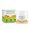 Mamaearh Ubtan Face Pack Mask for Fairness, Tanning & Glowing Skin with Saffron, Turmeric & Apricot Oil, 100 ml. 