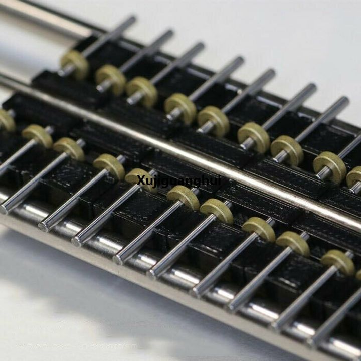 Xujiguanghui%201/87%20Model%20Highquality%20Train%20Wheels%20Ho%20Scale%20Metal%20TLuxury%20readmill%20Track%20Accessories%20Set%20Hot%20-%20One-axis%20Module%20-%20Image%204