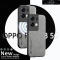 OPPO Reno 8 5G/Reno 8 Pro 5G Phone Case Fashion Luxury Leather Soft Silicone All Inclusive Lens New Protective Cover EL005. 