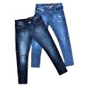 Alcoholic Distressed Stretchable Tapered Fit Jeans For Men. 