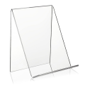 20X Acrylic Book Stand with LEDge,Transparent Acrylic Display Easel, Clear Tablet Holder for Books,,Artworks. 