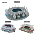 Aweisuan Miniature Football Field 3D DIY Puzzle World Famous Stadiums Models New style Football Game Peripheral Toys Fans Birthday Toys Gifts DDJ. 