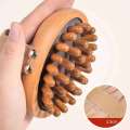 Elastic Airbag Scalp Massage Eliminate Local Fat Handheld Air Cushion Massager Comb Relaxation Tool Wood Gua Sha Brush. 
