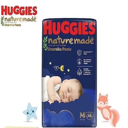 Huggies Nature made M58 best choice for mom