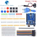 TZT Starter Kit For UNO R3 Mini Breadboard LED Jumper Wire Button For Arduino Diy Kit School Education Lab. 