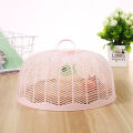 1pcs Breathable Food Mesh Cover Mosquito And Fly Resistant Bowl Cover Gadgets For Home Fruit Plastic Round Vegetable Cover. 