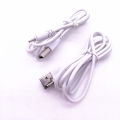 NEW 【7efc9af3】2pcs Charger Cable for Nokia 6268 6152 6111 6101 6102 6120 6300 6600 6066 6070 6080 6085 6086 6088 WHITE. 