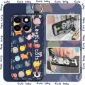 Wrist Strap Wristband Phone Case For ZTE Blade A35/A55 Silicone ring Dirt-resistant protective Back Cover Kickstand Cute. 