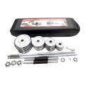 York 50kg Chrome Dumbbell Set  Adjustable Dumbbell Set 50 kg Chrome Coated with a Briefcase Pack 50 kg Set Dumbell. 
