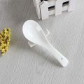 Porcelain Soup Spoon (13cm, White). 