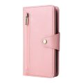 Leather Hybrid Zippered Back Wallet Phone Case Cover With Wrist Strap For iPhone 15 14 13 Pro Max 12 11. 