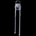 40 Pieces 3mm White LED Lamp Light Emitting Diode DC 2.5V-3V. 