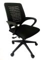 Black Solid Office Revolving Chair HIK-898A. 