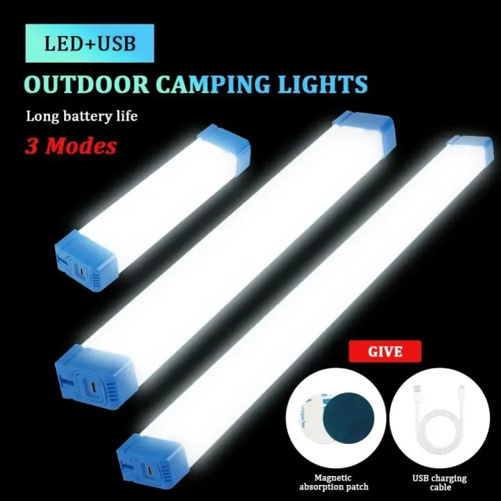 Pvc Led Light Portable PVC Emergency LED Light Long Strip Solar LED Tube Rechargeable ...